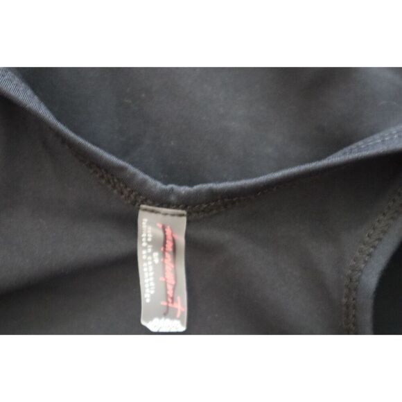 FP Movement OB2013308 Women's Sz S Black/White Easy Tiger Shortsie Romper - Picture 3 of 9